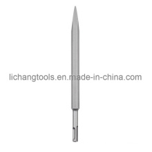 SDS Max Groove Chisel with Shank Applied Various Styles
